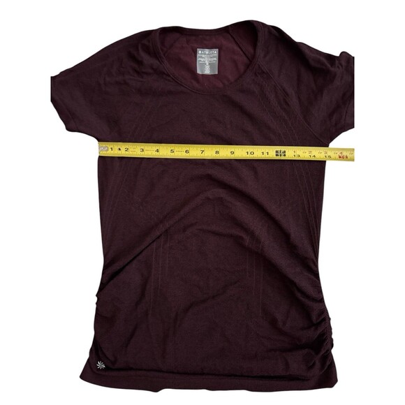Athleta Women's Short Sleeve Tee - Dark Purple - Picture 5 of 6